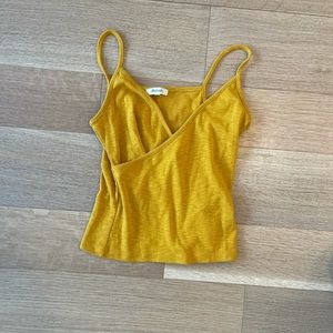 Madewell mustard tank